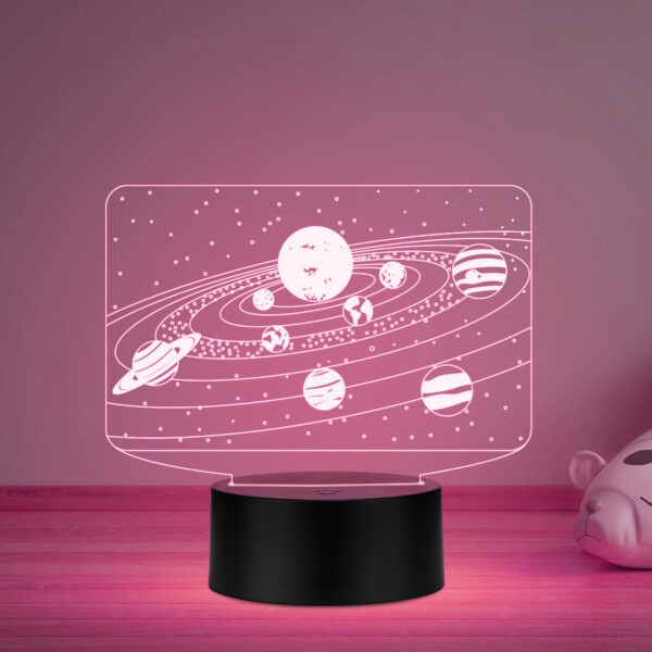 Лампа "Сунчев систем"